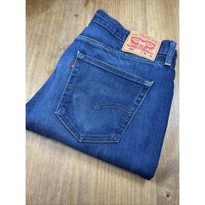 Levi's 514 Rare Blank Red Tab Trademark "R" Tag Jeans Men's 36x32 Straight Fit